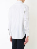 pastel striped shirt
