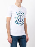 logo print T-shirt