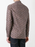 oval print shirt