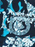 camouflage baroque print hat