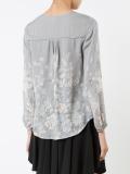 floral print blouse
