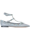 'Rockstud Rolling'平底鞋