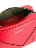 logo print shoulder bag