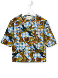 jungle animal print T-shirt 