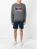 Last Supper patch sweatshirt
