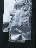 statue print T-shirt