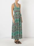 printed maxi dress