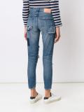 destroyed cropped jeans