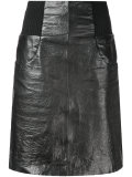 mini leather skirt 