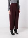 cross front trousers