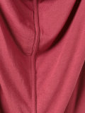cowl-neck and back dress
