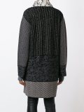 'Snake Print Patterned' cardi-coat