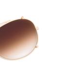 'Avro' clip sunglasses