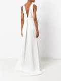 draped empire line gown