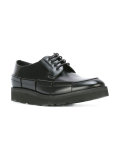 chunky sole lace-up shoes 