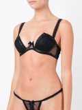 'Carla Noir' cut-out bra