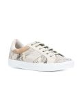snakeskin effect sneakers