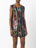 psychedelic sequin dress