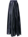 pleated wide-leg trousers