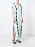 fringed long kaftan 