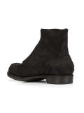 front zip ankle boots