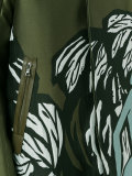 illustrated trench coat