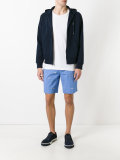 fish embroidery chino shorts