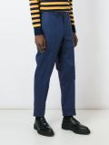 straight leg tailored trousers