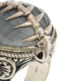 fish skeleton cocktail ring