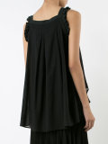 ruffled detail blouse