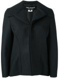 pinstripe blazer