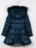hooded padded coat