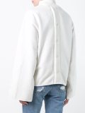 flared sleeved sweatshirt