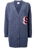 letter emblem varsity cardigan