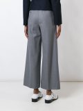 宽腿九分长裤
