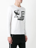 Tomorrow print long sleeve T-shirt