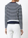 striped cardigan