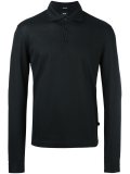 longsleeved polo shirt