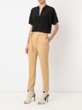 straight leg trousers