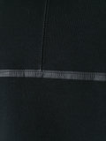 tape detail hoodie 