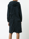 zipped neck shirt dress