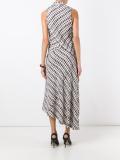 asymmetric tweed dress