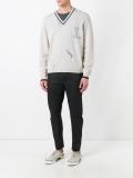 ankle zip trousers