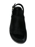 calf hair 'Fussbett' sandals