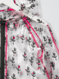 cactus print raincoat 