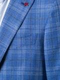 classic checked blazer