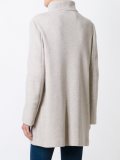zipped short coat 