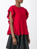 ruffle blouse