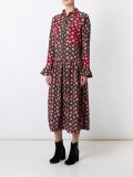 dotted multicolour shirt dress