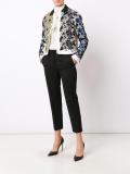 jacquard cropped jacket